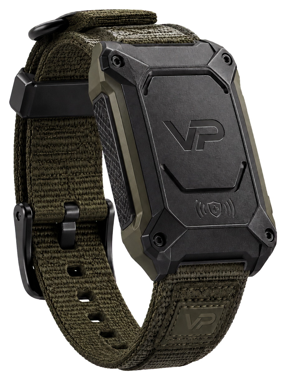 Rugged VitaPing Field wrist-mounted identity device