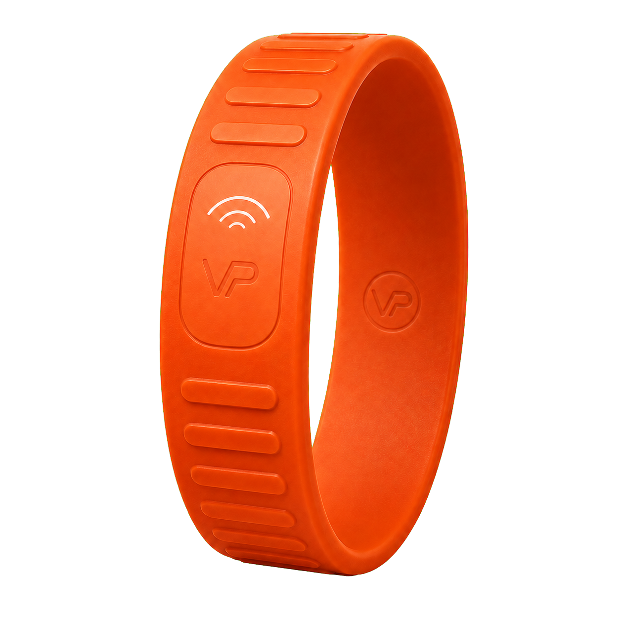 Orange VitaPing NFC emergency ID wristband